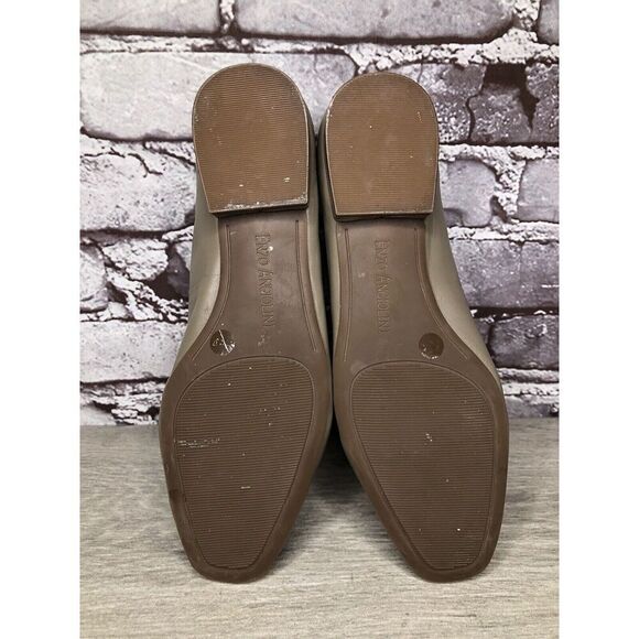 ENZO ANGIOLINI Gray Lydian Slip On Leather Ballet Flats Women’s Sz 6.5M US/37EU - Picture 14 of 16